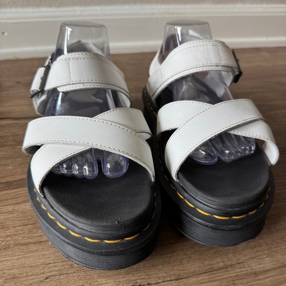 Dr. Martens Women's Voss Ii Sandal white size 10 - Picture 3 of 12